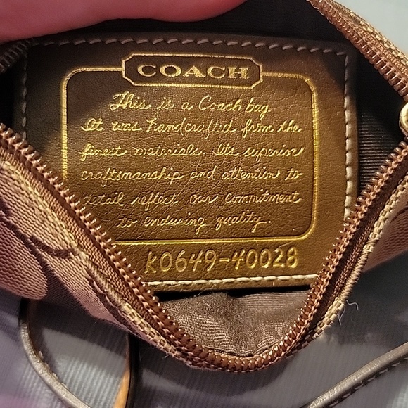 Classic Coach Wristlet - Picture 3 of 3